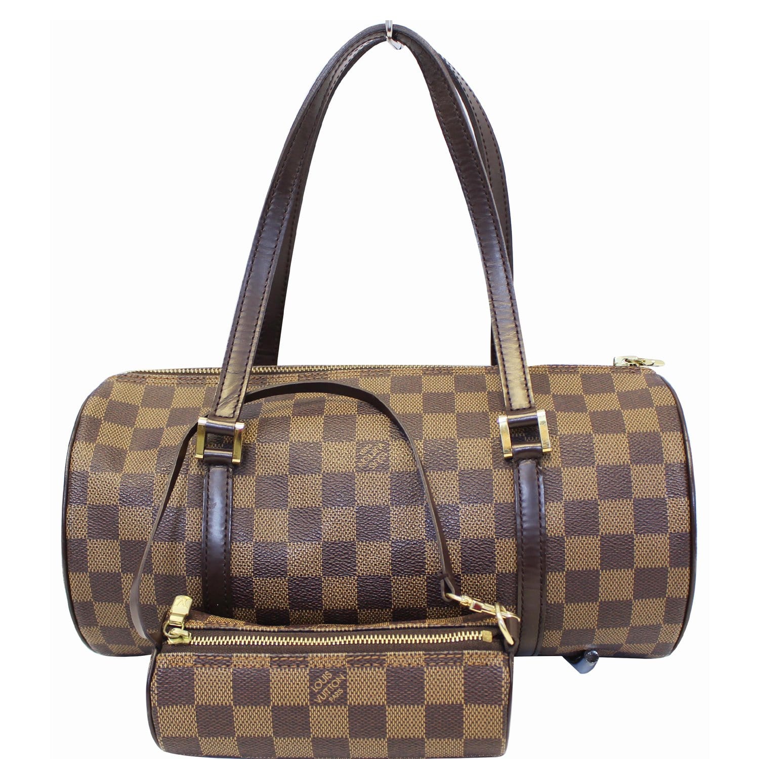 Louis Vuitton Papillon Leather Handbag