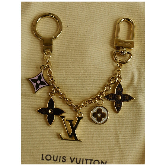 Louis Vuitton Louis Vuitton Fleur de Monogram Bag Charm Chain / Key