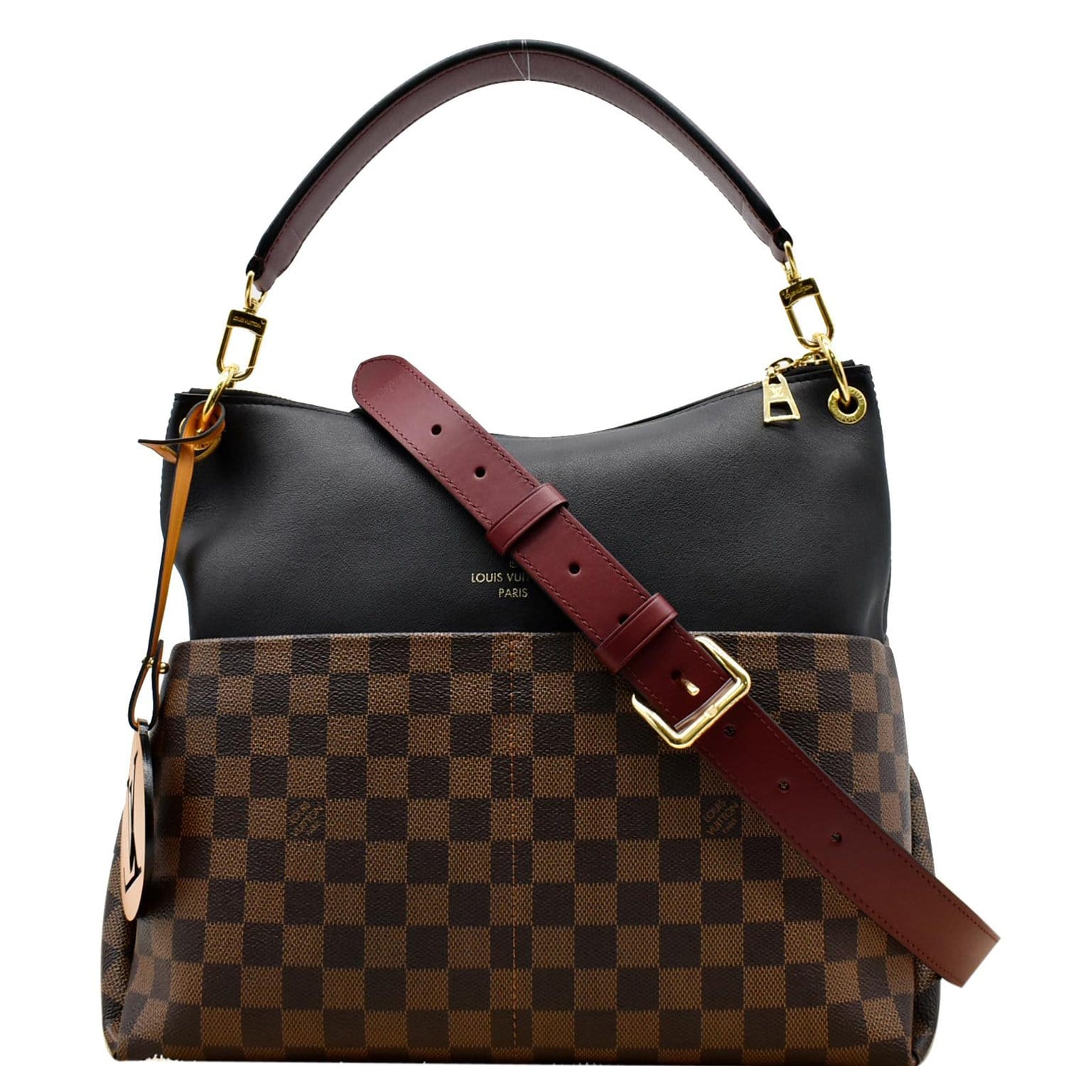 Louis Vuitton Maida Damier Ebene Hobo Shoulder Bag