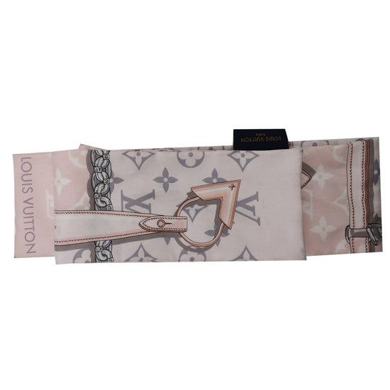 Louis Vuitton Monogram Confidential Bandeau Brown Twilly Silk