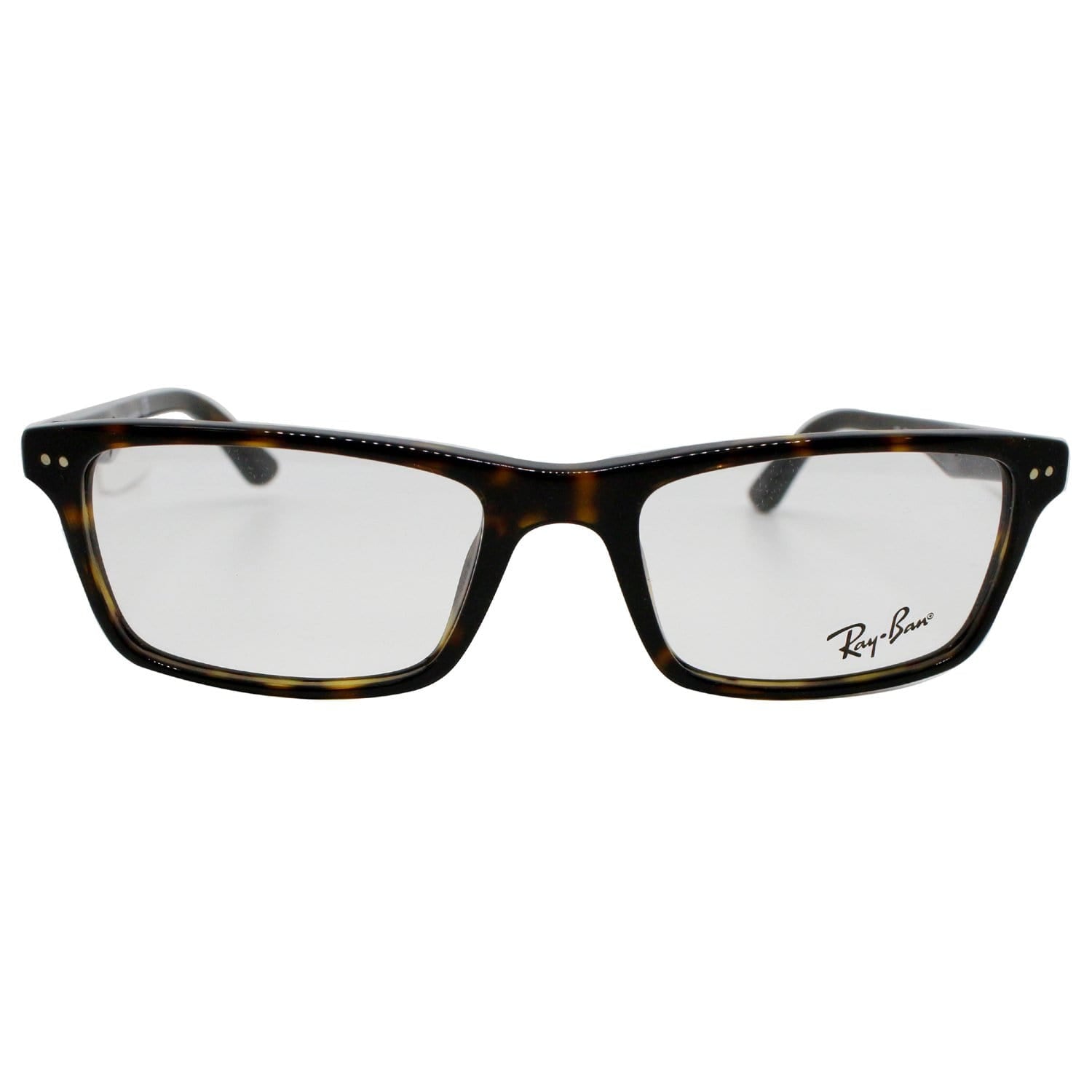 Ray-Ban RX5288 2012 Polished Havana Eyeglasses Demo Lens