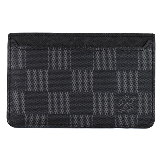 Louis Vuitton 2017 Damier Graphite ID Card Holder - Black Wallets,  Accessories - LOU265443