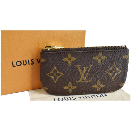 LOUIS VUITTON Louis Vuitton Monogram Groom Pochette Cle Coin Case