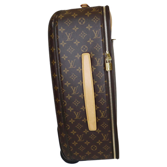 Pegase cloth travel bag Louis Vuitton Brown in Cloth - 35827018