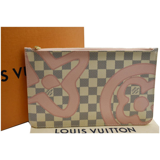 Louis Vuitton Damier Azur Tahitienne Neverfull MM – QUEEN MAY