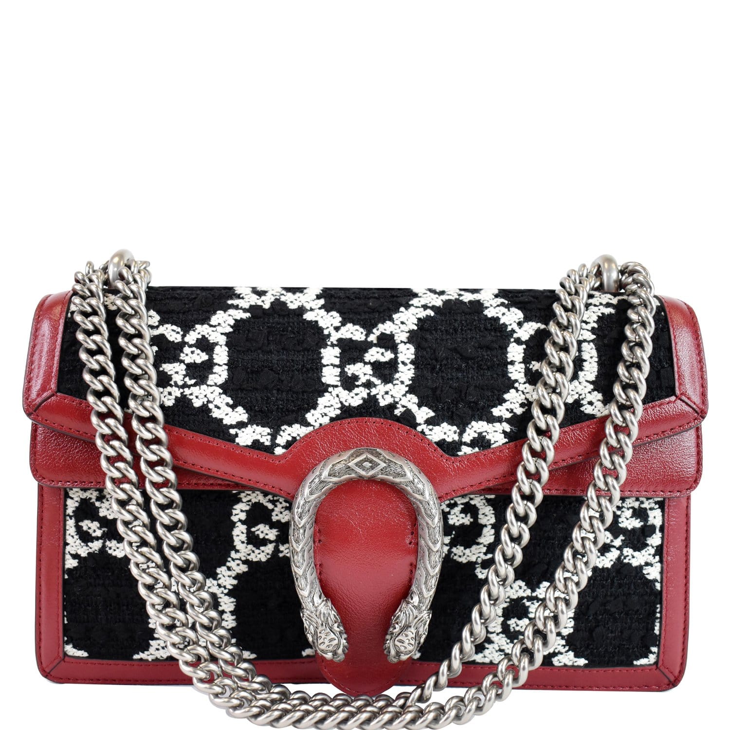 Gucci Dionysus Small Shoulder Bag in Black Leather 400249