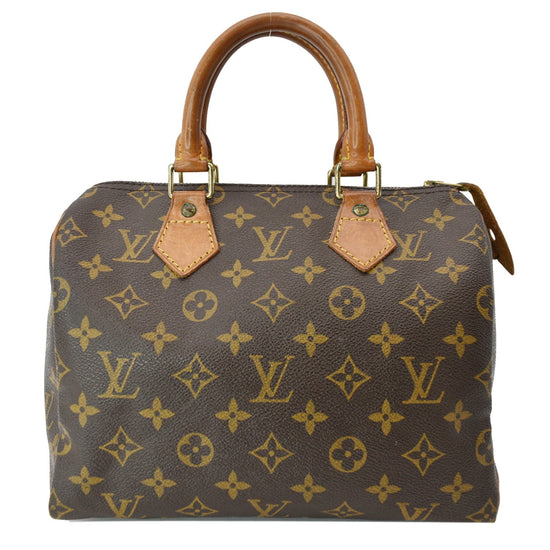 Louis Vuitton Monogram Speedy 25 M41109 Women's Handbag Auction