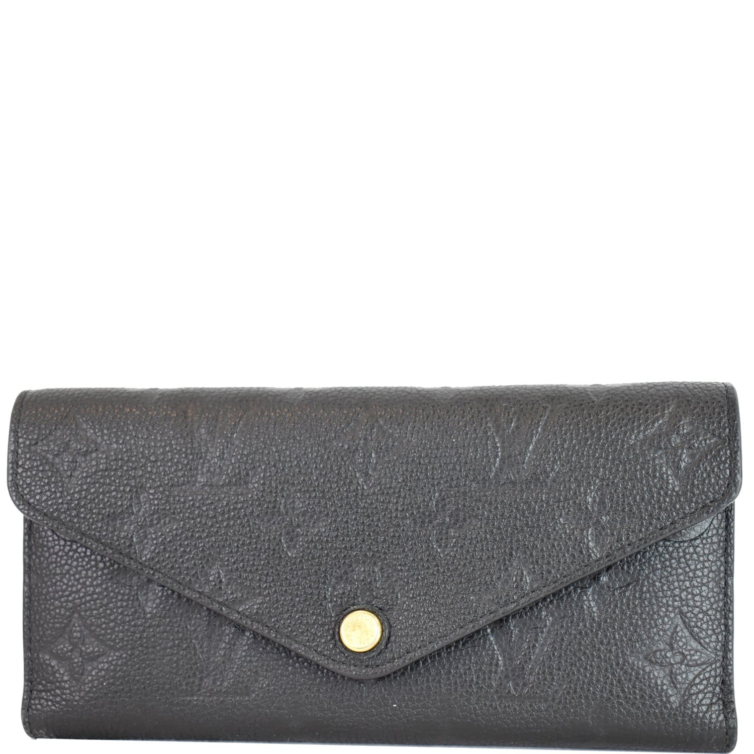 black louis vuitton wallet women's