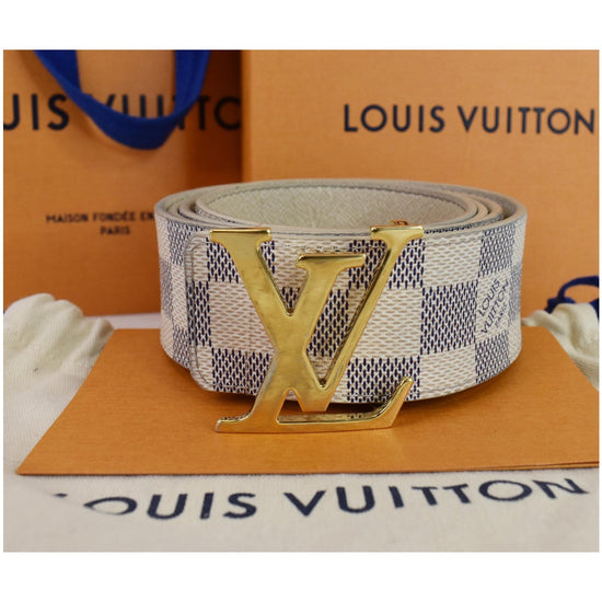 Louis Vuitton 8534 Damier Azur LV Initials Belt Algeria