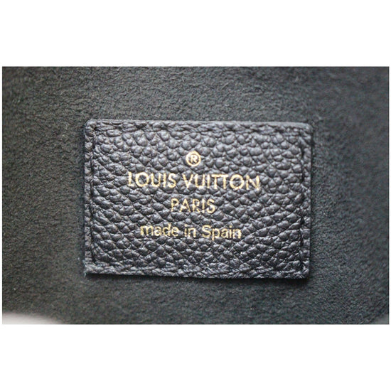 LOUIS VUITTON Monogram Surene BB Black 1259758