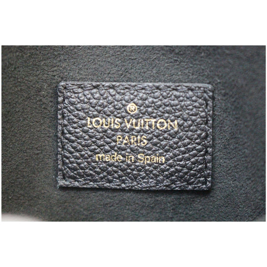 LOUIS VUITTON Monogram Surene BB Black 972533