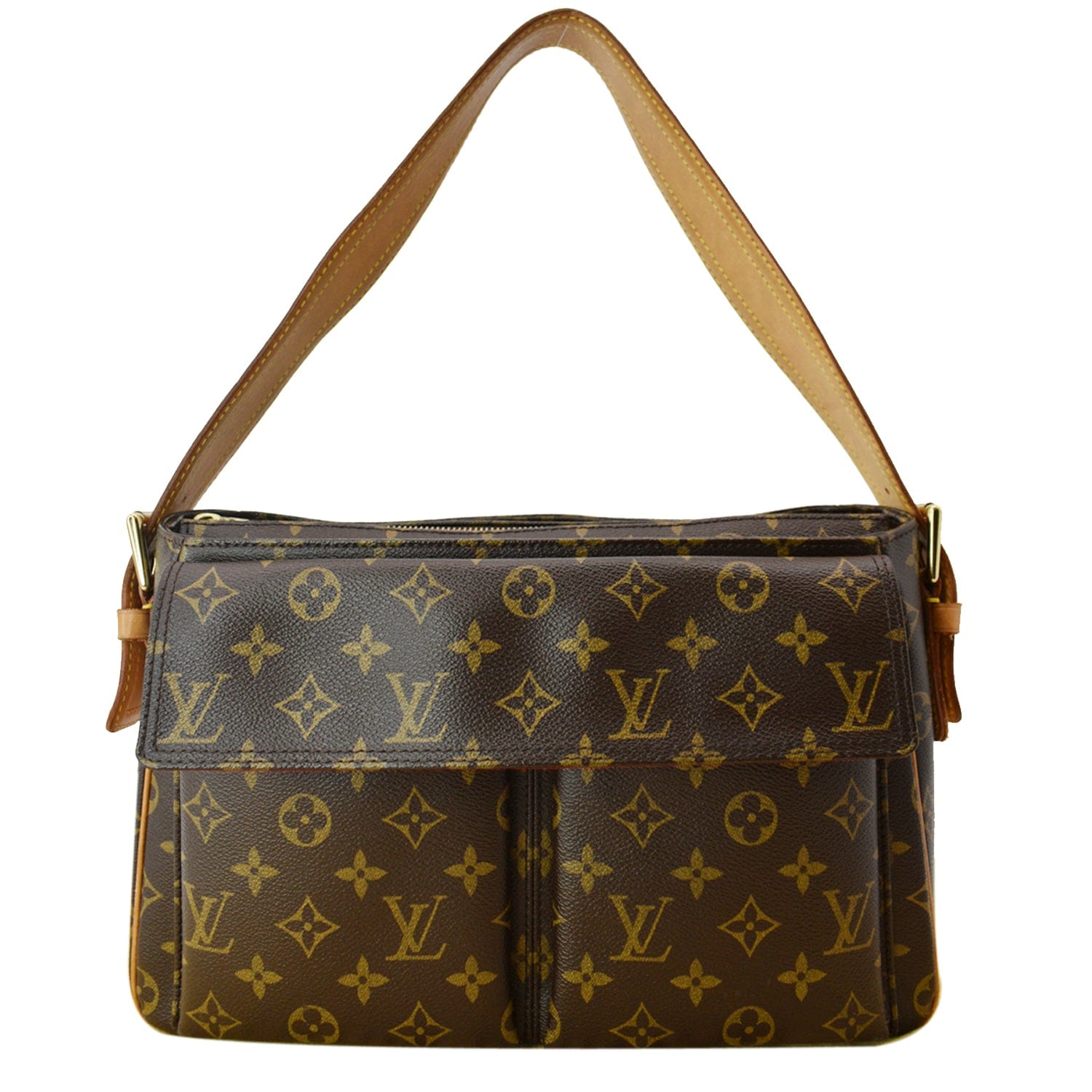 LOUIS VUITTON Monogram Canvas Viva Cite GM Shoulder Bag