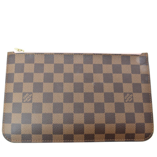 Authentic Louis Vuitton Damier Ebene Wristlet Pouch – MaisonFab