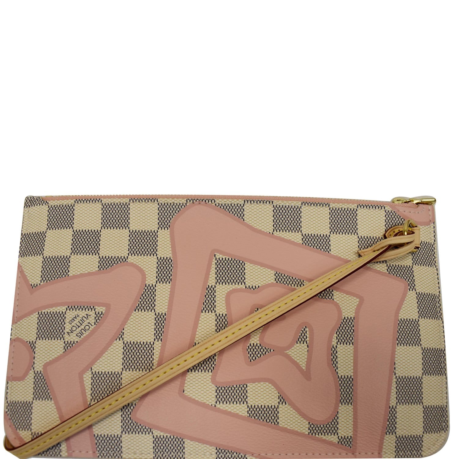 Louis Vuitton Damier Azur Tahitienne Crossbody Wristlet