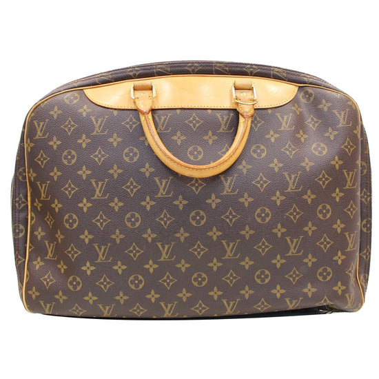 Louis Vuitton Alize Travel Bag Brown Monogram – LaVal's Lux