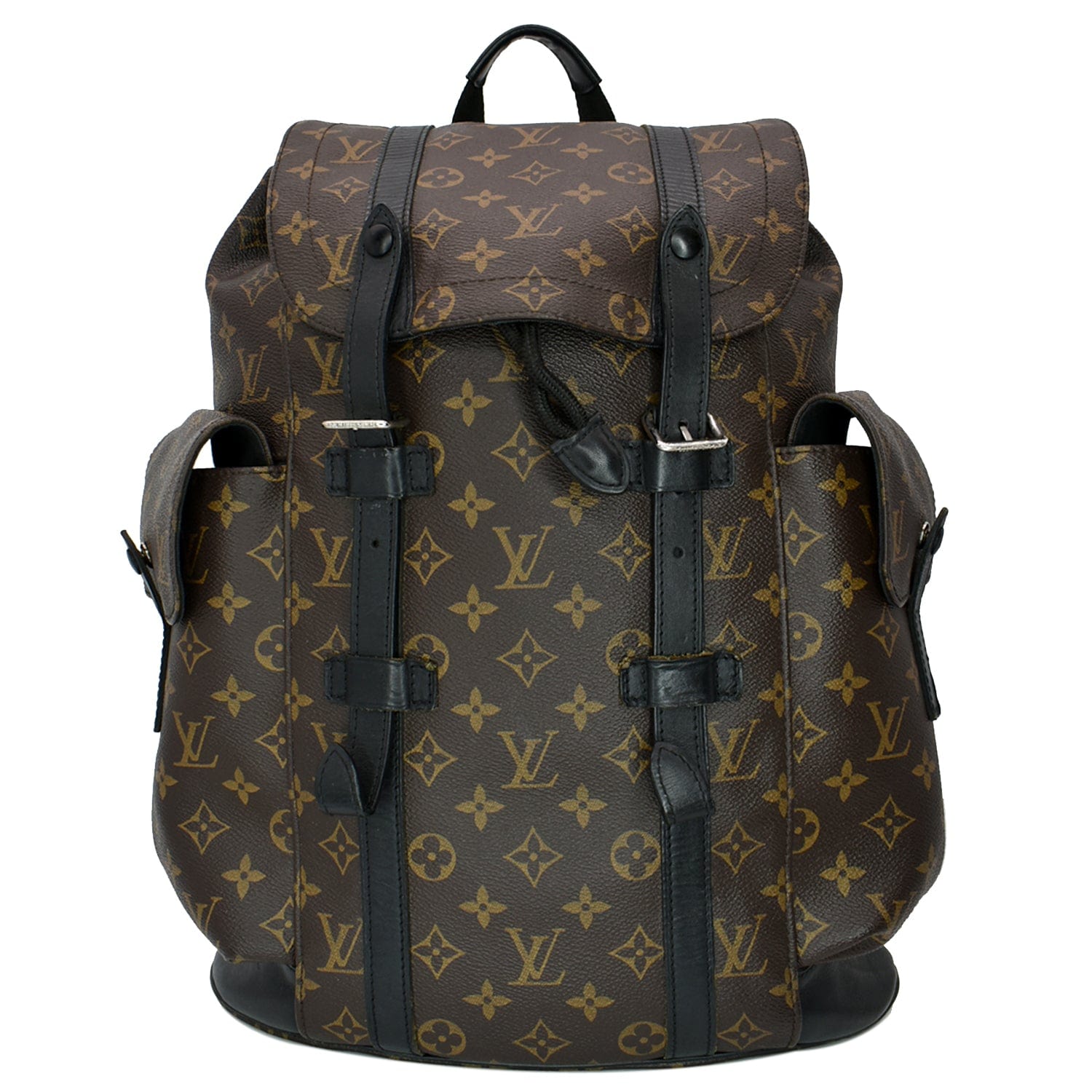 Louis Vuitton Christopher Backpack Monogram Brown in Coated Canvas with  Gold-tone - US