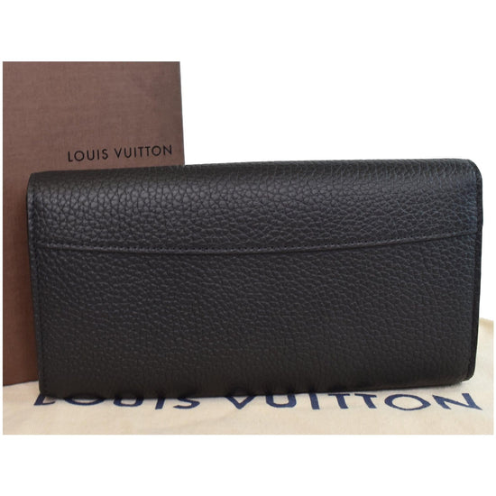 Very beautiful Louis Vuitton Capucines wallet in soft black and pink  Taurillon leather ref.559074 - Joli Closet