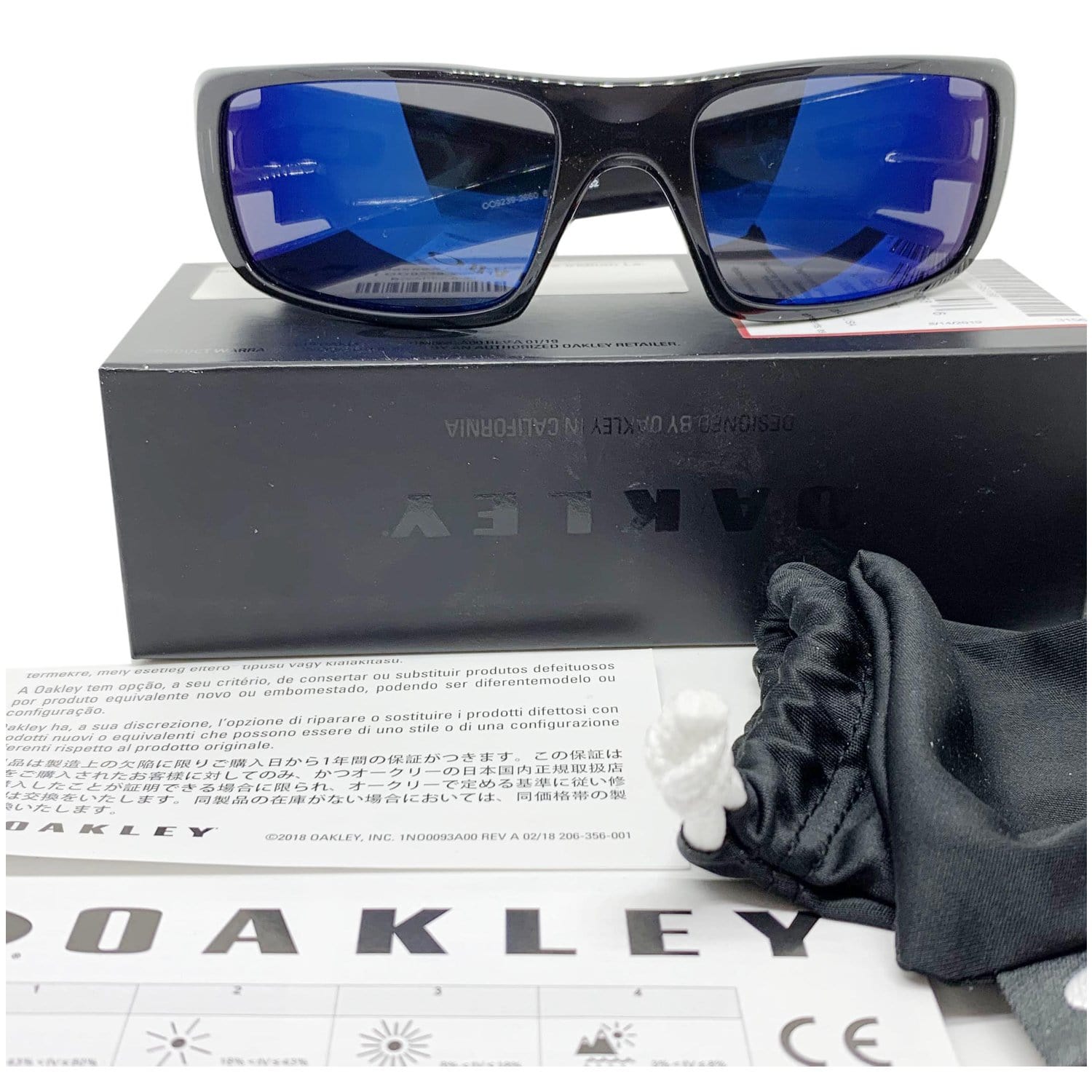 oakley crankshaft ice iridium