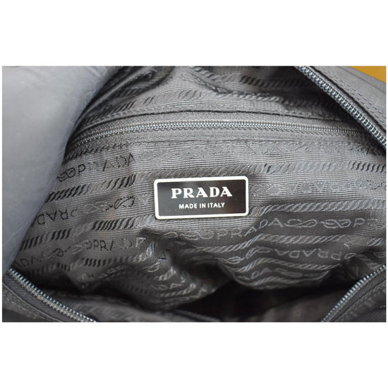 Prada Vela Buckled Messenger Bag in Black — UFO No More