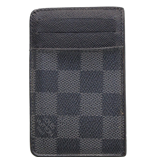 LOUIS VUITTON Neo Damier Graphite Canvas Card Holder