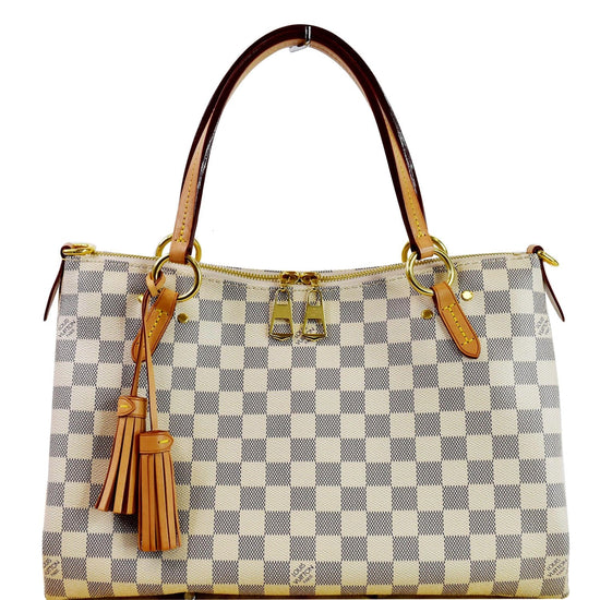 Louis Vuitton White Damier Azur Lymington – Savonches