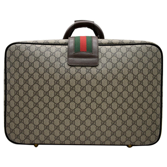 Shop GUCCI GG Supreme Unisex Luggage & Travel Bags by Juno_Juno