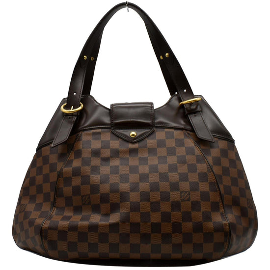 Louis Vuitton Vintage - Damier Ebene Sistina GM Bag - Brown - Damier Canvas  and Leather Handbag - Luxury High Quality - Avvenice