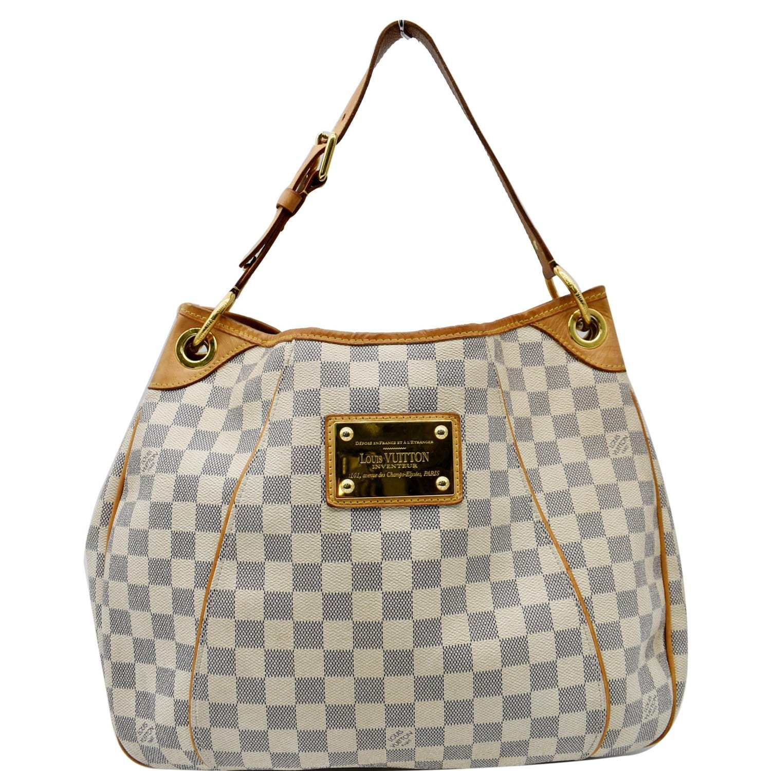 Louis Vuitton, Louis Vuitton Damier Azur Galliera PM shoulder bag in the  Damier checker