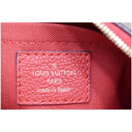 Louis Vuitton Pallas Monogram Clutch Cherry Crossbody