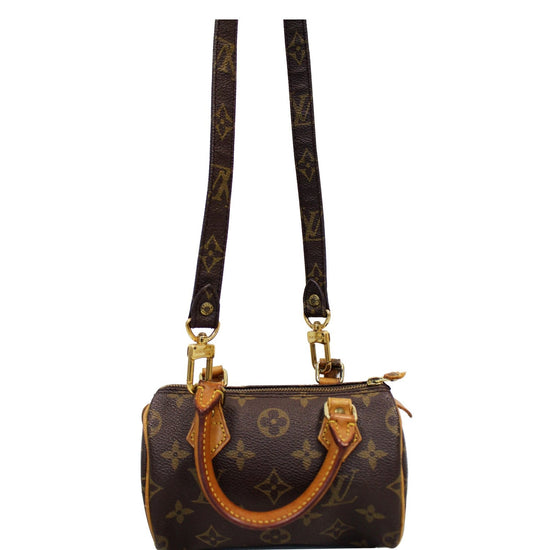 Louis Vuitton Vintage - Monogram Mini Speedy - Brown - Monogram Canvas x  Leather Boston Bag - Luxury High Quality - Avvenice