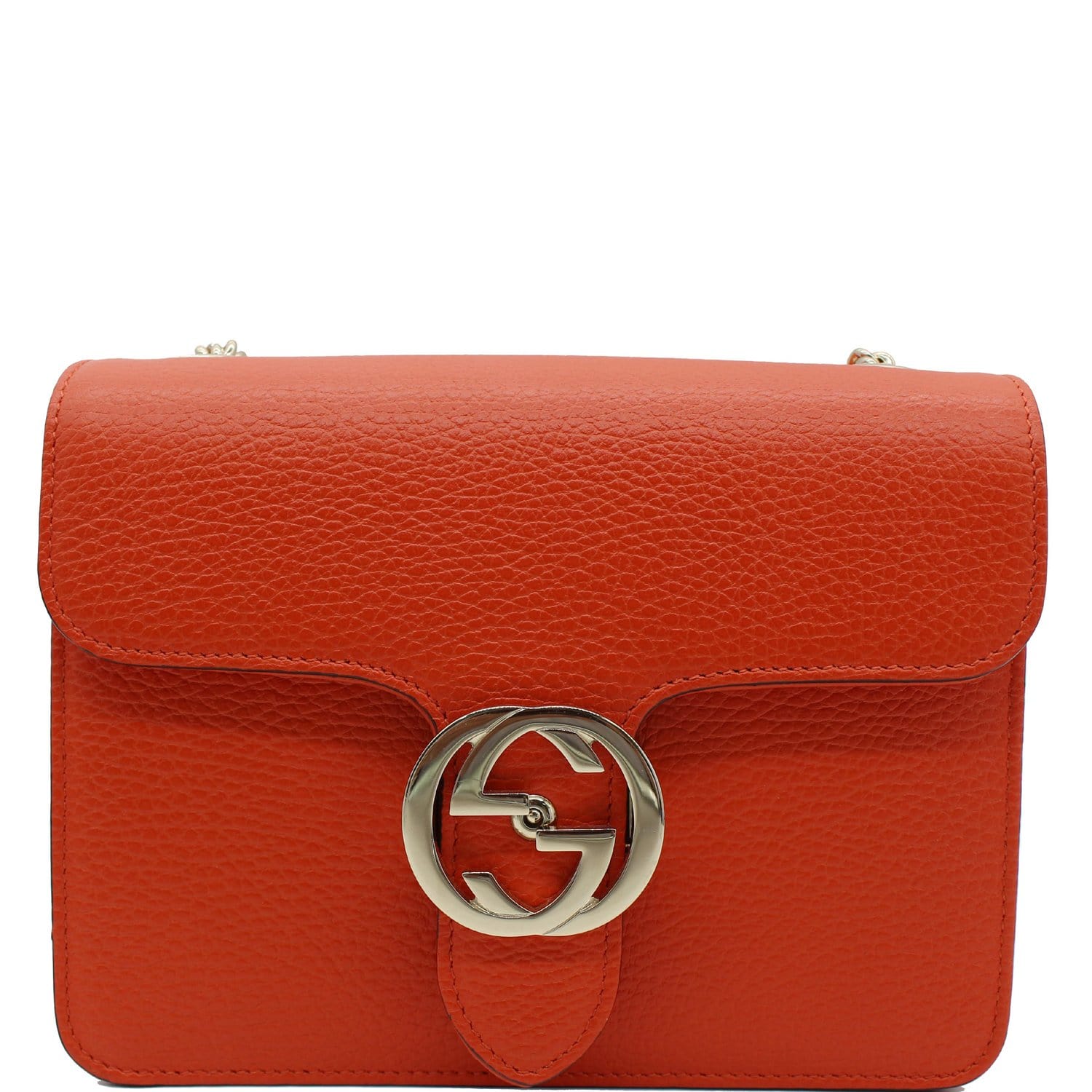 Gucci Orange Clutch