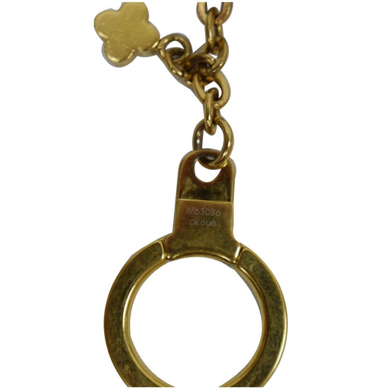 3. Louis Vuitton Pink Fleur de Lys Bag Charm and Key Chain- AWL1750 –  LuxuryPromise