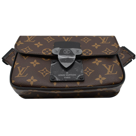 S Lock Sling Monogram Macassar - Bags