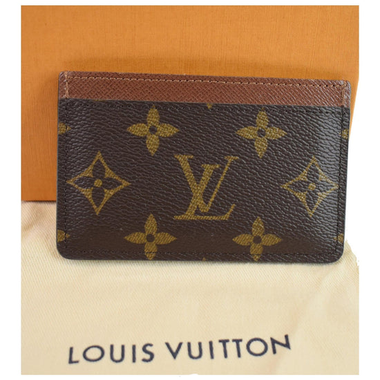 Authentic+Louis+Vuitton+Monogram+Card+Case+M61733 for sale online