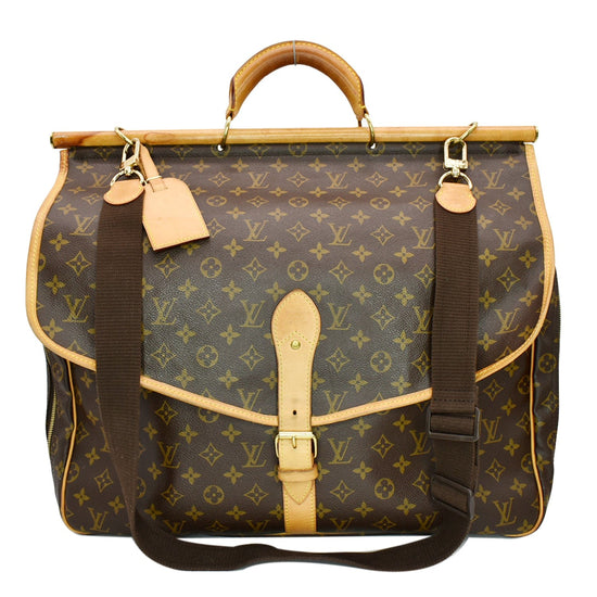 Louis Vuitton Vintage Monogram Canvas Sac Chasse Hunting Bag For