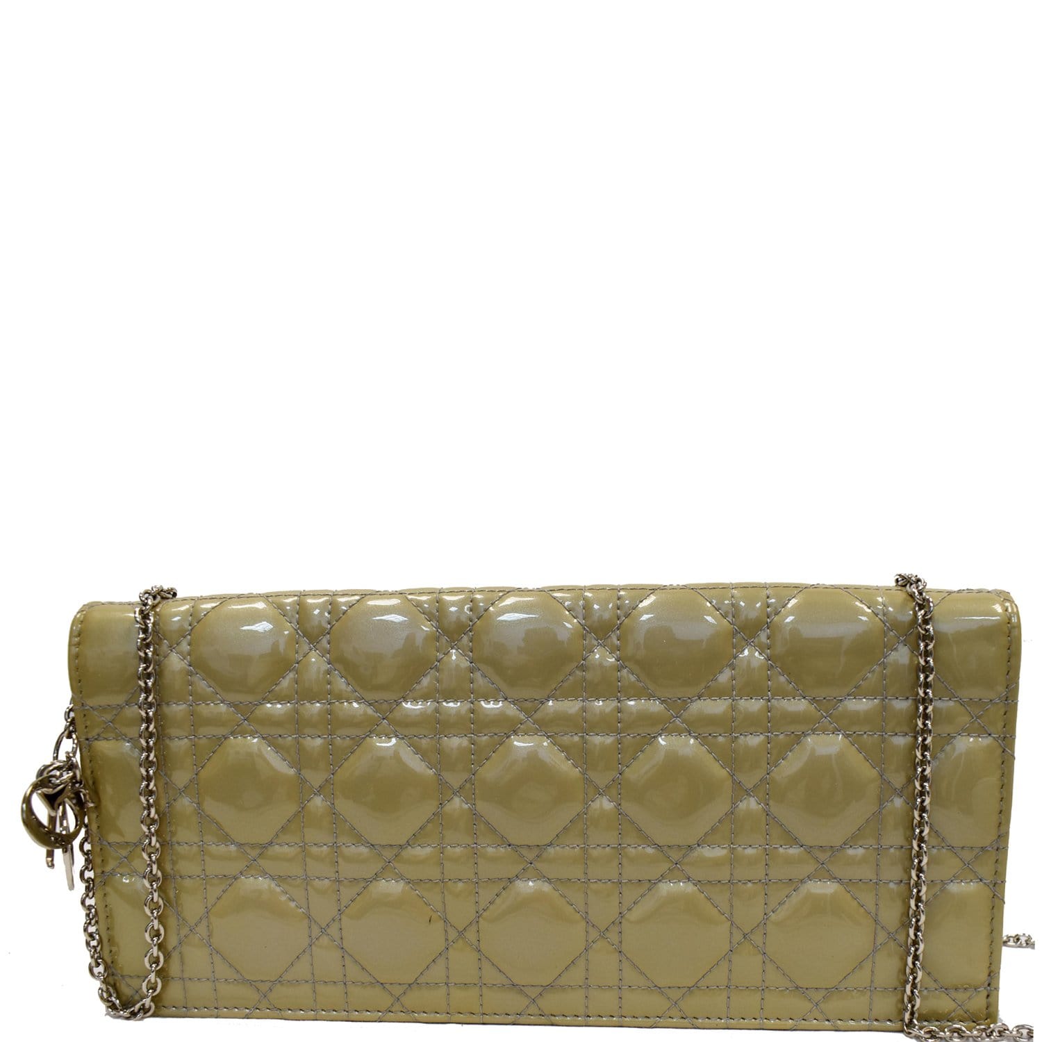 Dior Leather Clutch Bag (pre-owned)
