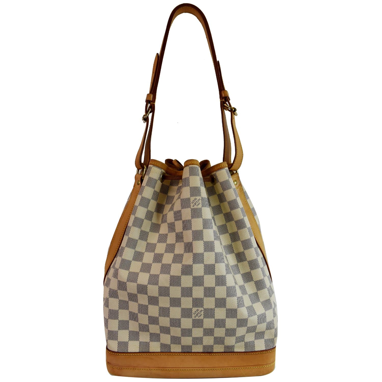 LOUIS VUITTON Large Noe Damier Azur Shoulder Bag