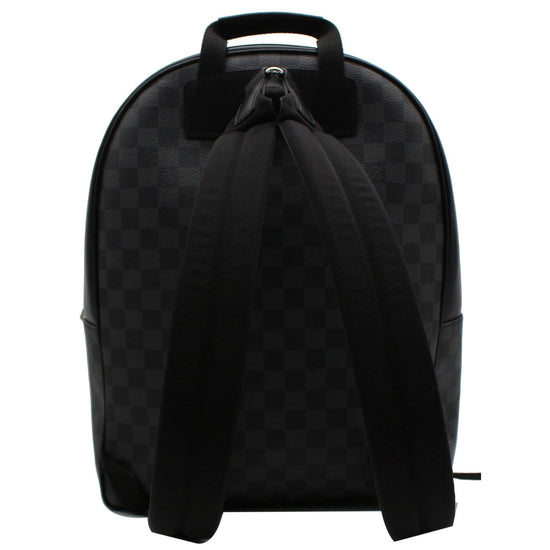 LOUIS VUITTON Josh Damier Graphite Backpack Bag Black-US