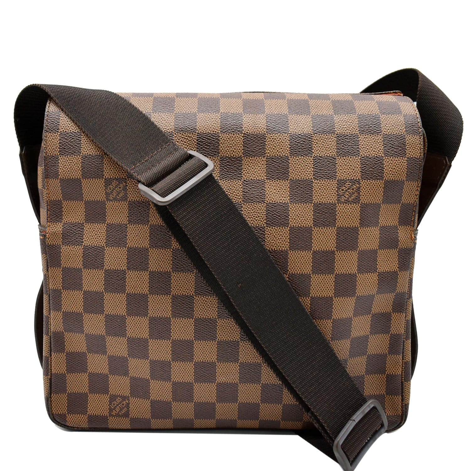 Authentic LOUIS VUITTON Damier Azur Messenger Bag Crossbody Bag Naviglio