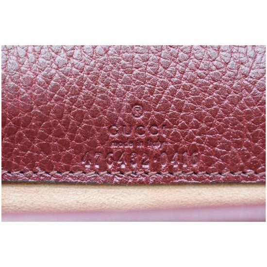 (WMNS) Gucci Dionysus Series Leather Bag Single-Shoulder Bag Mini-Size Red 476432-CAOGX-8990