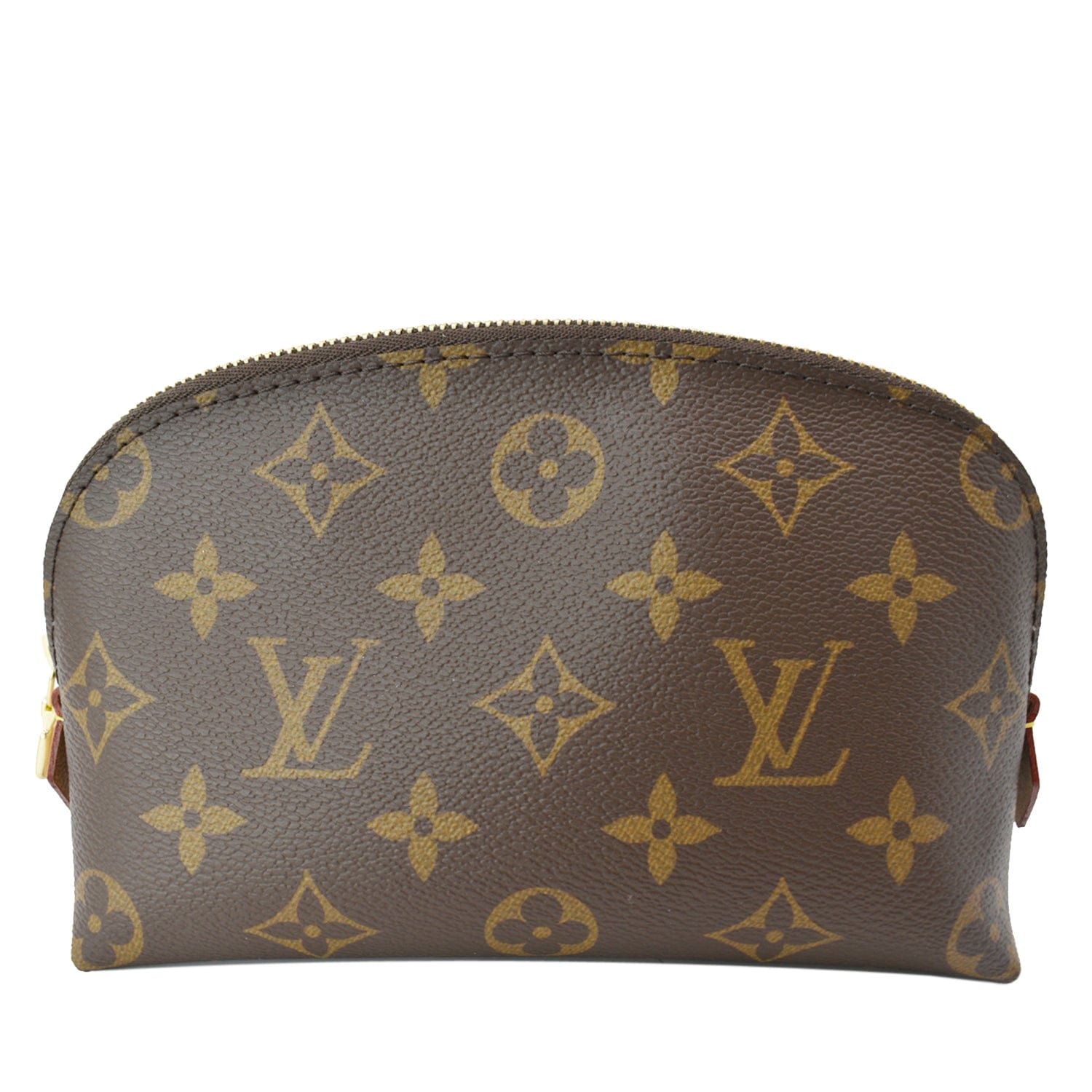 Louis Vuitton Leather Logo Pouches & Cosmetic Bags