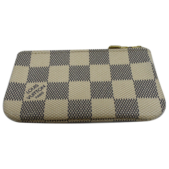 Sold at Auction: Louis Vuitton, Louis Vuitton Damier Azur Key Pouch w/Dust  Bag