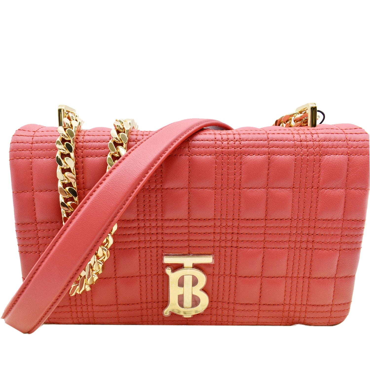 Burberry Lola Double-Pouch Quilted Zip Crossbody Bag