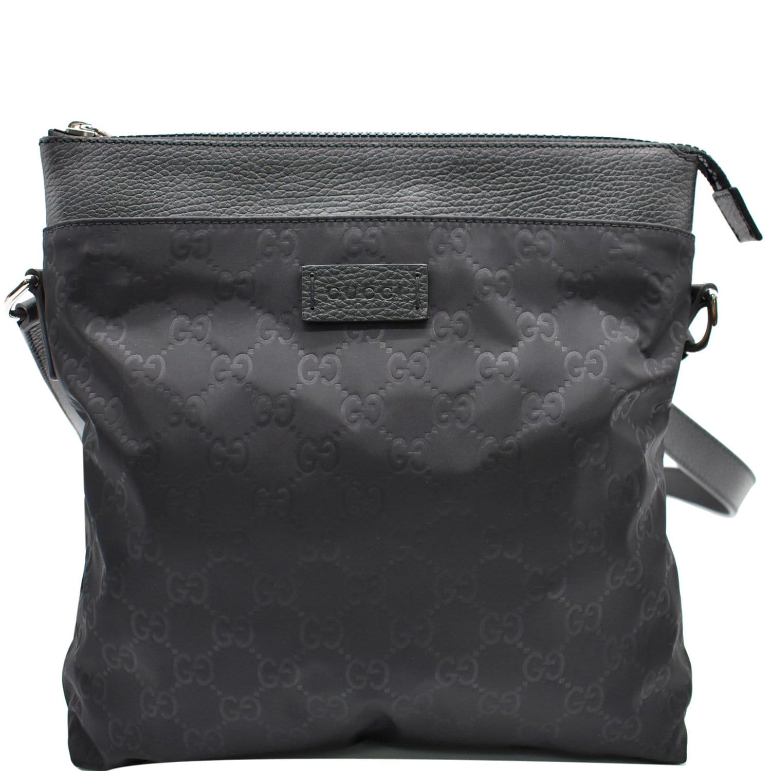 GG Black small messenger bag