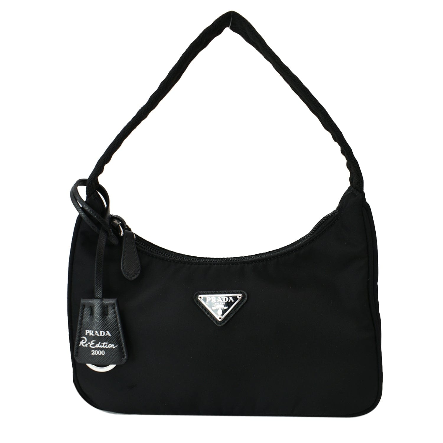 PRADA Re-Edition 2000 Mini Nylon Shoulder Bag Black