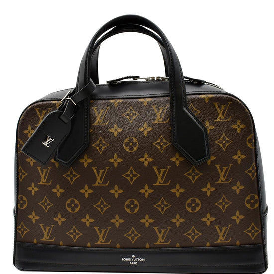 Noé leather handbag Louis Vuitton Brown in Leather - 32593878