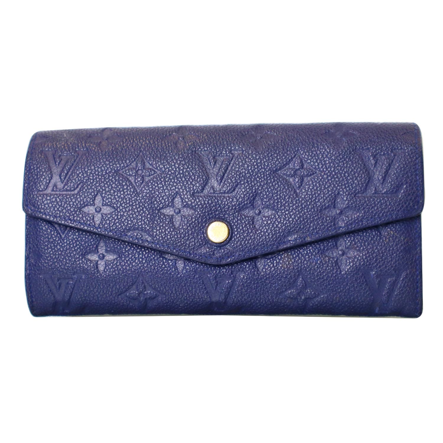 Louis Vuitton Curieuse Wallet Aurore Empreinte Leather– Pom's ReLuxed