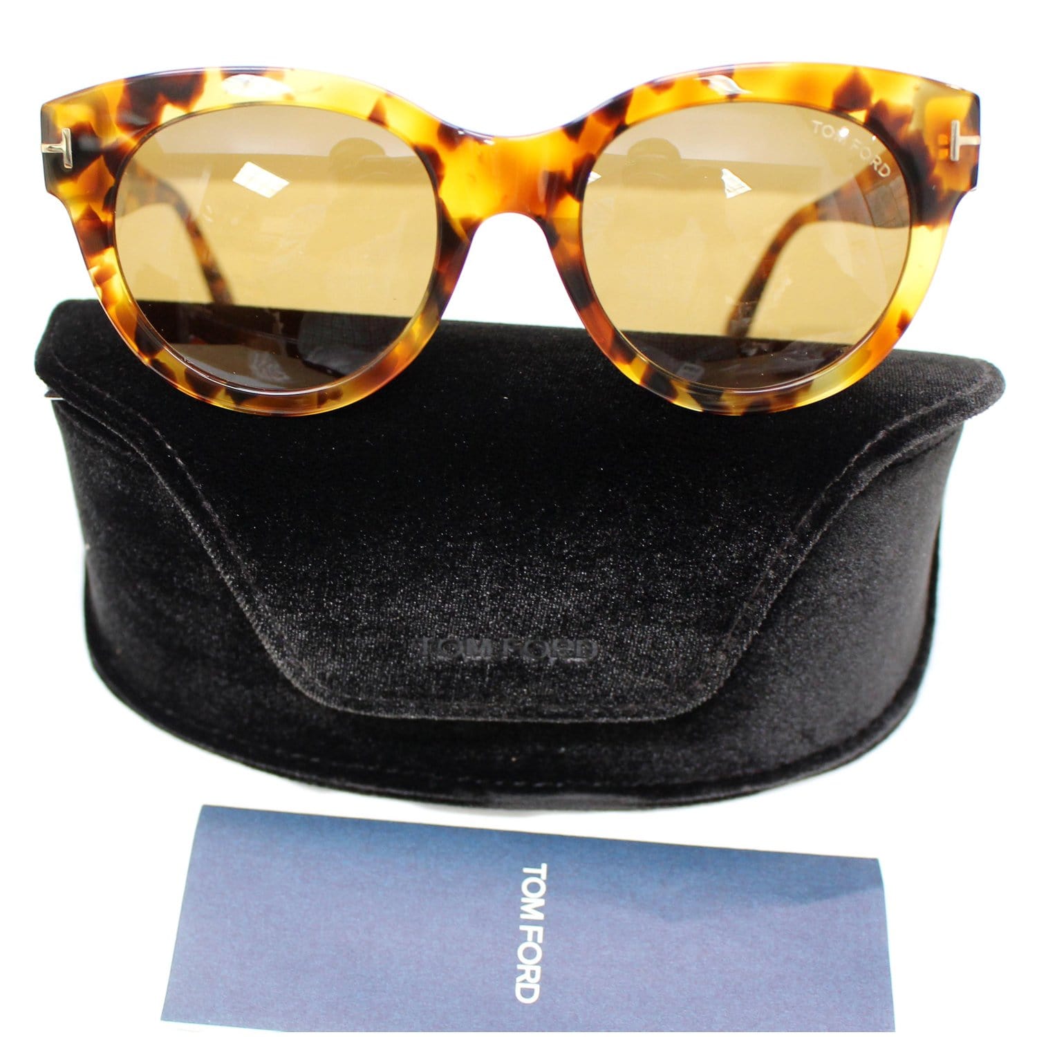 TOM FORD FT0741 56E 53 Lou Havana Sunglasses Brown Lens