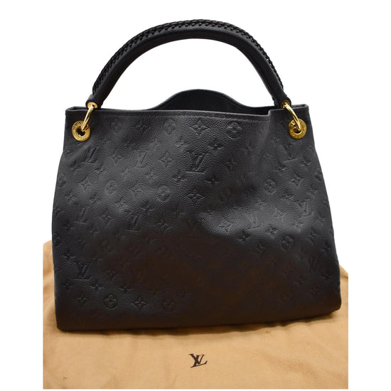 Louis Vuitton Artsy 872337 Mm Brown Monogram Empreinte Leather