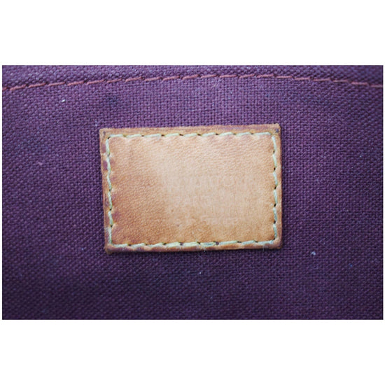 Félicie cloth clutch bag Louis Vuitton Brown in Cloth - 17416695